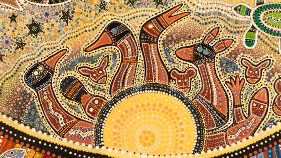 Rainbow Serpent with Uncle Danny Eastwood