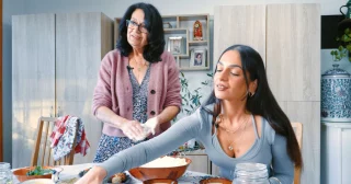 Come cook with us!  Join us for a mountain bread workshop with Dayaa School and Kitchen.  Learn to make Lebanese Saaj flatbread, hear stories of the village it comes from, and enjoy delicious treats prepared by Siham and Justine.  Saturday 15 November from 11 am to 1 pm.  Limited tickets remaining, book in quick, link in bio.  @blacktowncitycouncil @creatensw @dayaa_schoolandkitchen @sahtein_lebanesefeasts @justineyoussef @siham_chamoun  #BlacktownArts #BlacktownCityCouncil #Workshop #Recipes #Family  ---
Image: Film still from Digital stories with Dayaa School and Kitchen by Justine Youssef
and her mother Siham Chamoun, 2025 photography and film by Sivani Yaddanapudi @sivani_finalcut  ID: Image showcases Justine and her mother, Siham both sitting at their dining table with a spread of ingredients in front of them, Justine is reaching over the table.