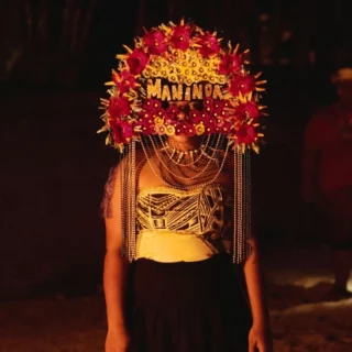 Join us at @artgalleryofnsw for the Australian premiere of 2 new video works, ‘Toloa Tales,’ by Aotearoa based artists, Edith Amituanai and Sione Tuívailala Monū. 
Both works explore the complexities of culture, belonging and what it means to return. 
The screening will be followed by an in conversation with the artists and Talia Smith, coordinator programming at Blacktown Arts. 
Presented in partnership with Art Gallery of New South Wales. 
Saturday 8 November from 2 pm. 
Learn more and secure your seat via link in bio. 
@blacktowncitycouncil @artgalleryofnsw @edith_amituanai @sione_has_doubts 
#BlacktownArts #BlacktownCityCouncil #ToloaTales #Film #AGNSW  ---
Image: Film still from 'Lanu Moana,' courtesy of Sione Monu  ID: Image showcases a dark scenery with sand and a person standing in the background. A person is standing in the foreground wearing cultural attire.