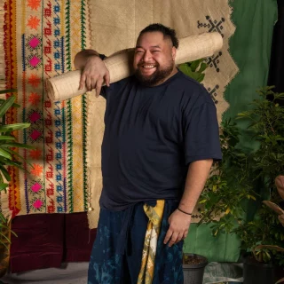 Cool down with our third edition of Digital Stories!  This episode we join Thuy Nguyen of Western Sydney Fashion Festival and Iki Haangana of fashion label, Public Island Society, in conversation, about how growing up in western Sydney can influence cultural fashion and the pushing of boundaries.  Watch now to hear all their insights.  Stream via our website, link in bio.  @blacktowncitycouncil @creatensw @westernsydneyfashionfest @thuyinmotion @iki_ikz @publicislandsociety  #BlacktownArts #BlacktownCityCouncil #DigitalStories #Fashion #Design #Community #westernSydney  --- 
Image: Image 1, Iki Haangana at The Leo Kelly Blacktown Arts Centre, 2025, photo by Garry Trinh. Image 2, Film still from 'Digital Stories with Iki Haangana and Western Sydney Fashion Festival,' photo by Meize  ID: Image 1 shows fashion designer, Iki Haangana, in the performance space of The Leo Kelly Blacktown Arts Centre, with mats behind him in various patterns and plants. Image 2 shows Iki alongside a group of women as he discusses a design with them and points to paper on the table