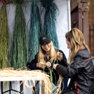 Meet our current Main Street Studio Artists!  The Main Street Studios Residency program provides rent-free studios and supports artists at any stage of their career working across a range of disciplines.  Current artists are: 
Tarni Eastwood, Ngiyampaa and Guringai multidisciplinary artist, curator and owner of Nula Weaving.  Jai Villacorta, Filipino-born multidisciplinary artist, with a background in graphic design and her practice is rooted in illustration.  Jugni Chaudhry, is a South Asian visual artist, her work explores connection between the spiritual and material worlds.  Check out our website via link in bio. 
@blacktowncitycouncil @creatensw @tarnieastwood @jaiivillacorta @jugnichaudhry  #BlacktownArts #BlacktownCityCouncil #MainStreetStudios #Residency  --- 
Images: Image 1, Tarni Eastwood, photo by Liza Moscatellia, Mosca Media Australia. Image 2, Jaii Villacorta, courtesy of artist. Image 3, Jugni Chaudhry, courtesy of artist
ID: Images show 3 artists that are part of the current iteration of Main Street Studios residency