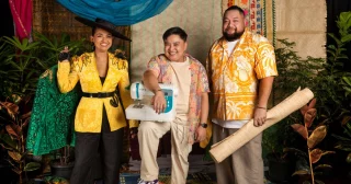 Only a few hours left till a day of fashion, Pasifika inspired handmade wares and lots of fun at The Leo Kelly Blacktown Arts Centre.  Browse the stalls during the day and strut your way into the evening for the Western Sydney Fashion Festival. 
Market stalls line-up: 
Moemiti Designs 
Lavashe Couture 
Te Korowai O Te Raranga Whanau Roopu 
Marruy Designs 
Sione Falemaka 
Ula&HerBrothers 
Vuvale Treasures 
Jamie Te Huia 
Labels line-up: 
Public Island Society 
Armando Clothing 
Sherzan 
Betite the Label 
DELINA 
Frika Activewear  Music performance by Yo Oo Ya. 
More info and to book in bio. 
Markets: 1 pm to 6 pm for free 
Workshop: 2 pm to 5 pm 
Fashion: 6 pm to 8 pm, $10 plus booking fee  @blacktowncitycouncil @maketi_moana @westernsydneyfashionfest  #BlacktownArts #BlacktownCityCouncil #Markets #Stalls #Pasifika  ---
Image: Laskhmi Bee, Armando Crisostomo and Iki Haangana at The Leo Kelly Blacktown Arts Centre, 2025, photo by Garry Trinh @garrytrinhphotography  ID: Image showcases 3 fashion designers in The Leo Kelly Blacktown Arts Centre, Performance Space, with a background of fabrics and textures.