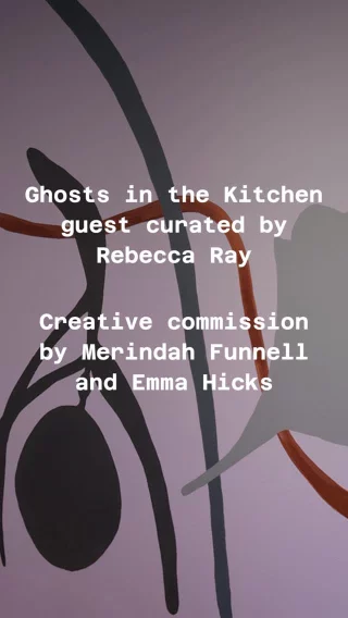 Only 1 day left of ‘Ghosts in the Kitchen’ guest curated by Rebecca Ray!  Artists Merindah Funnell and Emma Hicks, were commissioned to create a series of murals that responded to the core themes of Ghosts in the Kitchen.  The beautiful outcome is ‘quiet offerings of memory’, a collaborative mural artwork that celebrates First Nations connections to Country, food and memory. The artwork invites the audience to add to the walls with their own drawings and written memories of food, culture and connection.  ‘Drawing together on a wall illustrating foods, plants and moments that shape us, each drawing becoming a vessel; holding, honouring and carrying the stories we’ve been trusted with’  - Merindah Funnell and Emma Hicks  Visit us and check out ‘quiet offerings of memory’, alongside the other beautiful artworks in the exhibition.  Until tomorrow 5 pm, more info on our website.  @blacktowncitycouncil @creatensw @brekkyyy @merindahfunnell  #BlacktownArts #BlacktownCityCouncil #Exhibition #FirstNations #Mural  —-  Video courtesy of Blacktown Arts