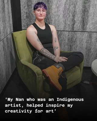 New interview alert! 
We sat down with Dharug – Wiradjuri artist, Starphire Jacobs, to talk about all things digital art and family history, with a focus on their ‘Tastes like Trauma’ commission. 
The 4 artworks are remarkably detailed and reflect on themes from our 2025 exhibition ‘Ghosts in the Kitchen’ guest curated by Rebecca Ray. 
Watch now and visit the works with more insight, link in bio. 
On display at the Max Webber Library, until 31 May 2026 
@blacktowncitycouncil @snarphe 
#BlacktownArts #BlacktownCityCouncil #StarphireJacobs #TasteslikeTrauma #MaxWebberLibrary  --- 
Video: Courtesy of Blacktown Arts