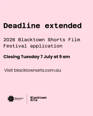 🎬 Deadline extended, final chance to apply!  Applications for the 2026 Blacktown Shorts Film Festival have been extended until next Tuesday at 9 am  Now in its 5th year, Blacktown Shorts is commissioning three bold, original short films that capture the stories, voices and experiences of Blacktown and western Sydney.  Emerging or experienced, all filmmakers and storytellers are invited to apply across any genre.  Successful applicants receive:
💰 Up to $7,000 development funding
🎥 Premiere screening at the iconic Sydney Opera House
📣 Potential for further screenings and media exposure
⏰ Applications close next Tuesday 7 July, by 9 am, don’t miss out!  Apply through our website, link in bio.  @blacktowncitycouncil @vonnepat @chi.thecreative @lonefishproductions @tekthekid @barolee_ @hebah.a @ericzacperry @rizcel.ako @_3awadi @mngny_ @esky.esk @tigueworks @ldvry_ @made.with.dulceamor
@morgan._.hogg @beinflowr @fluff_mailler @_ben.lopes_ @feral_sheryl_  #BlacktownArts #BlacktownCityCouncil #BlacktownShortsFilmFestival #2026 #Applications #Extended #Opportunities 
----
Images: 2025 Blacktown Shorts Film Festival at Sydney Opera House, photography by Justin Cueno